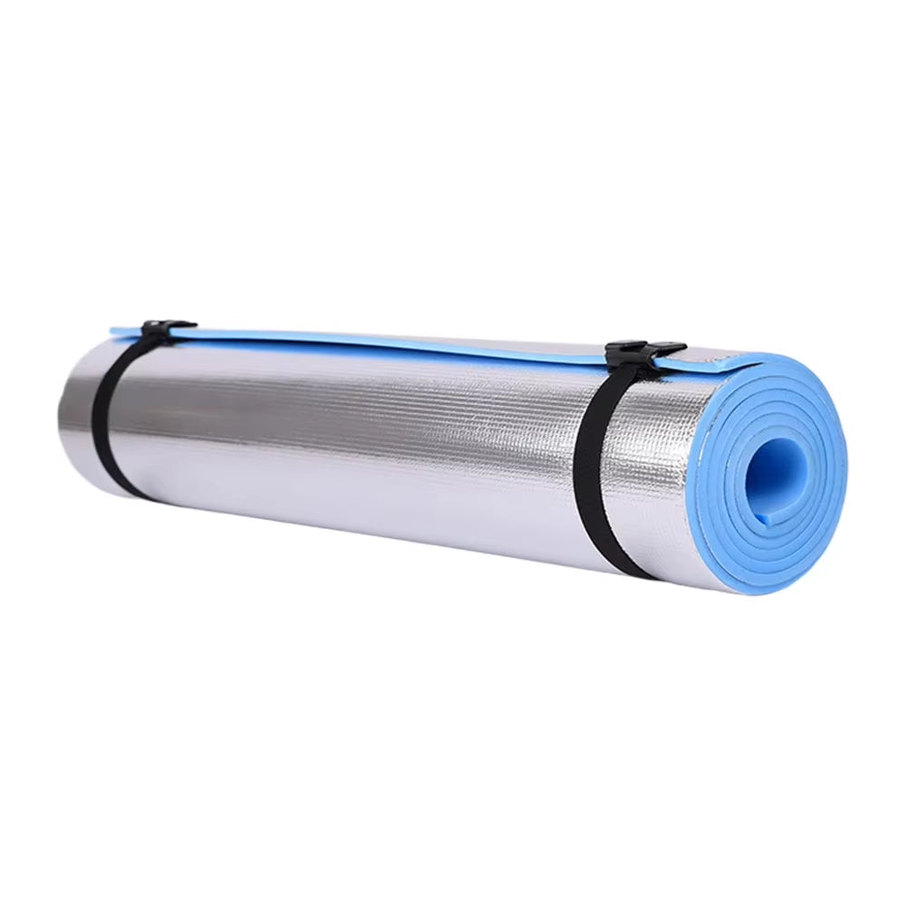 Waterproof Yoga Mat Moisture-Proof Yoga Mat with Bandage Thickened Aluminum Membrane Exercise Mat for Fitness Exercise