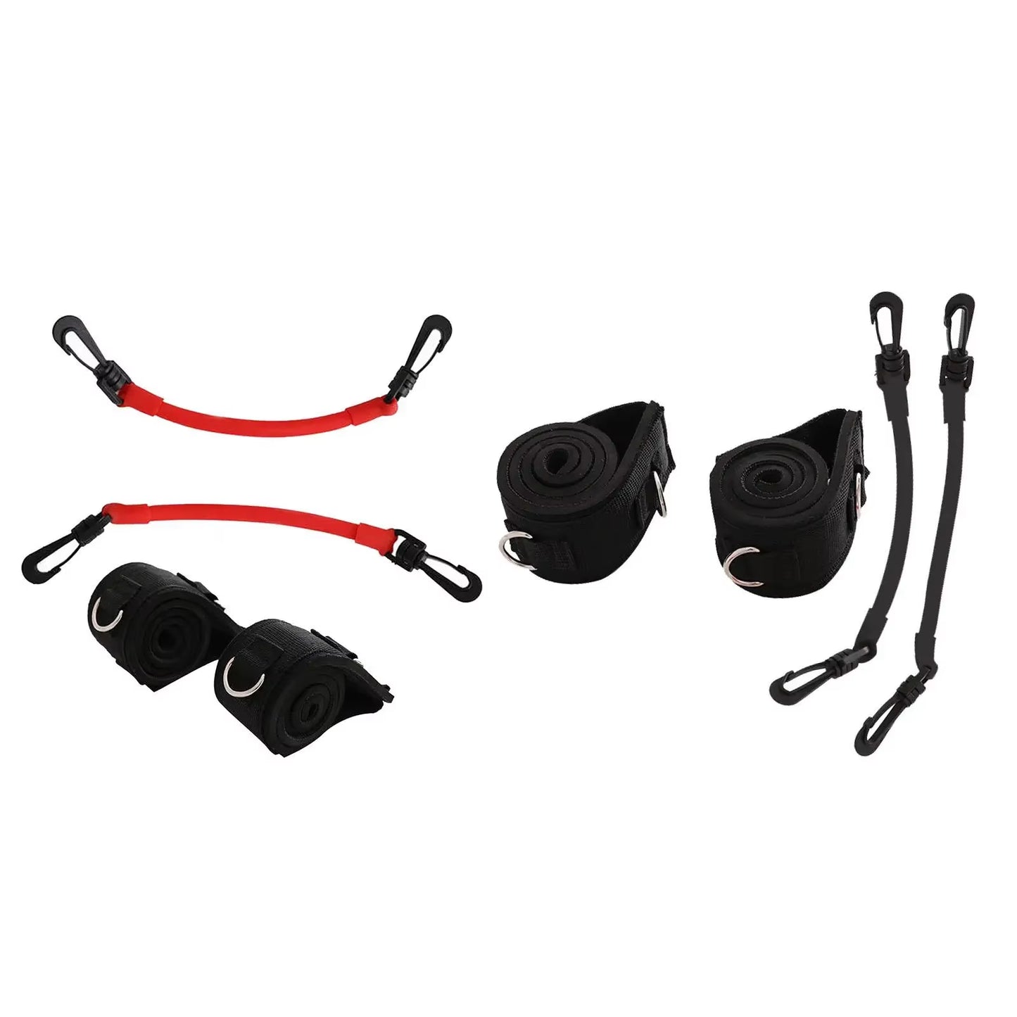 4X Legs Resistance Bands Speed Agility Training Tool Basketball Gym Yoga