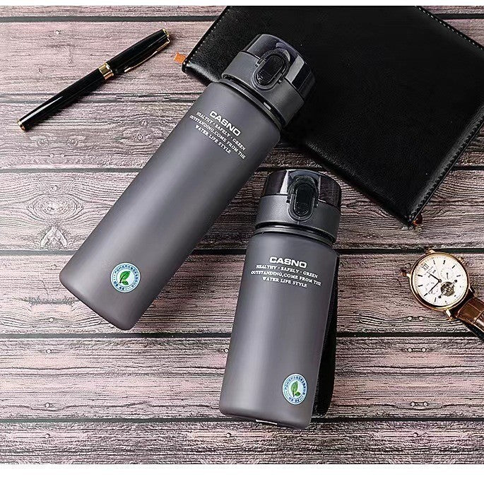 Minimalist Straight-Drink Student Water Bottle – Durable & Sleek