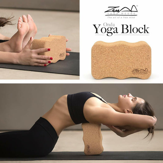 Eco-Friendly Cork Yoga Block – Support, Stability & Comfort