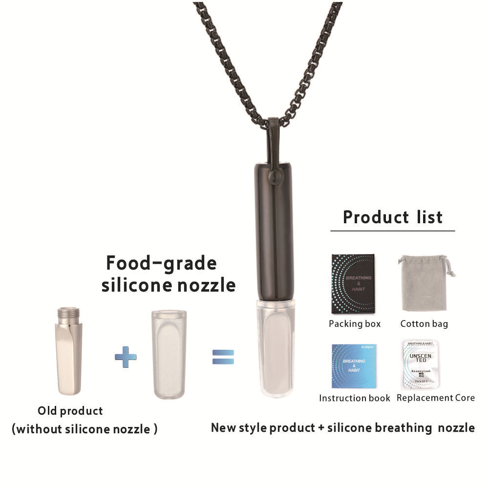 Premium Mindful Breathing Necklace | Serene Anxiety Relief Tool