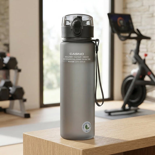 Minimalist Straight-Drink Student Water Bottle – Durable & Sleek
