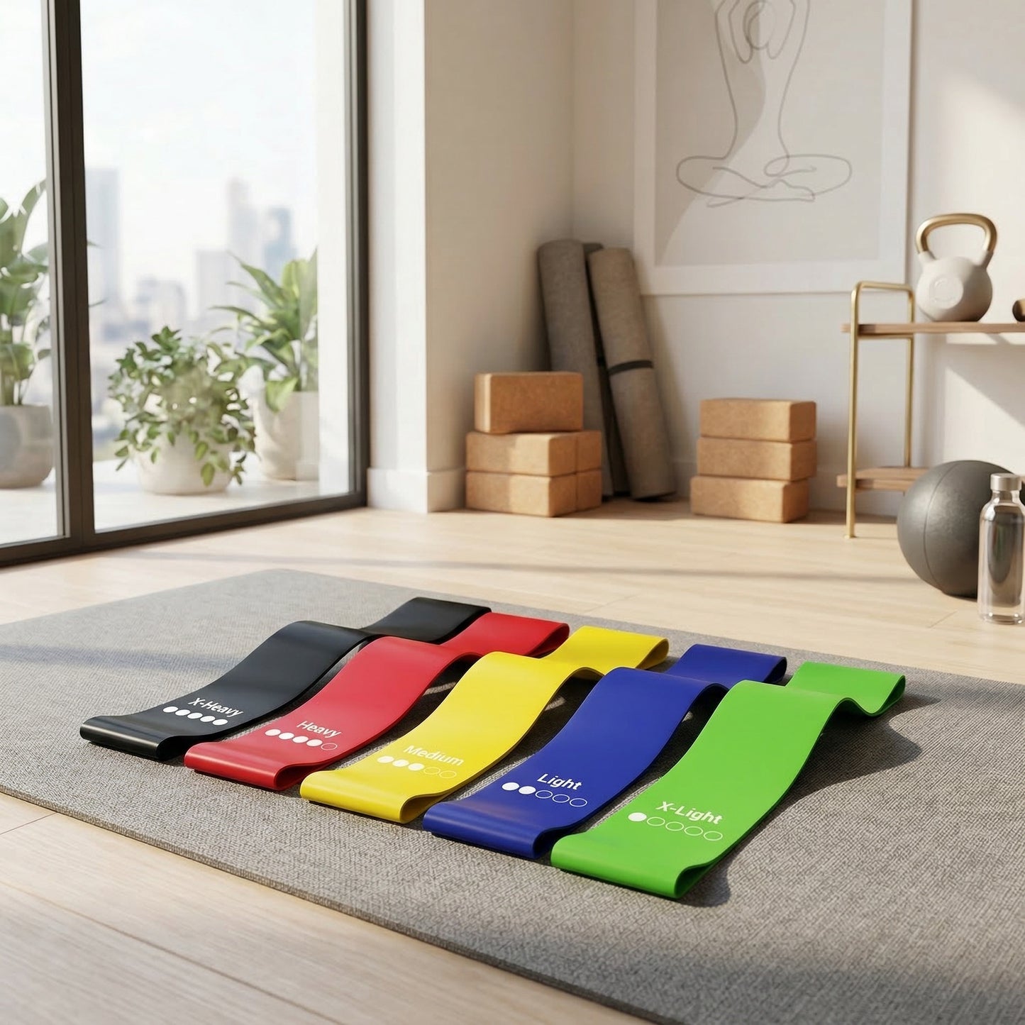 Premium Resistance Loop Bands Set | Sculpt, Lift & Mindful Toning