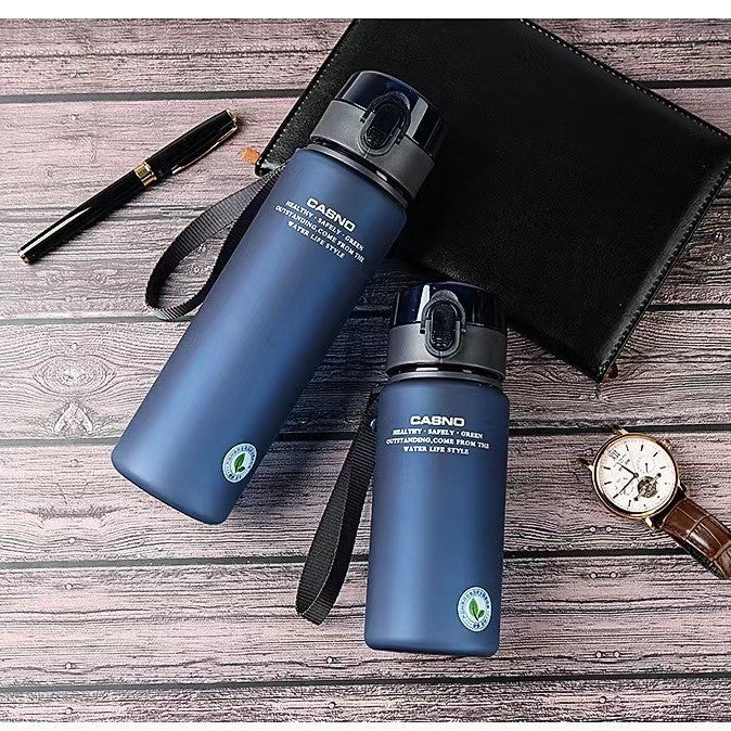 Minimalist Straight-Drink Student Water Bottle – Durable & Sleek