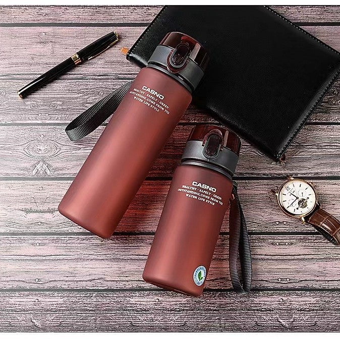 Minimalist Straight-Drink Student Water Bottle – Durable & Sleek