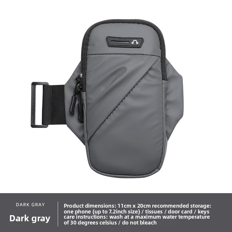 Elite Dual-Pocket Sport Armband | Secure Tech & Audio Access